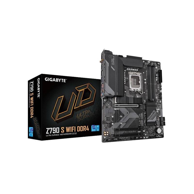 Tarjeta Madre GIGABYTE Z790 S WIFI D4, LGA1700, DDR4 5333Hz, M.2, PCIe 4.0, HDMI, DisplayPort