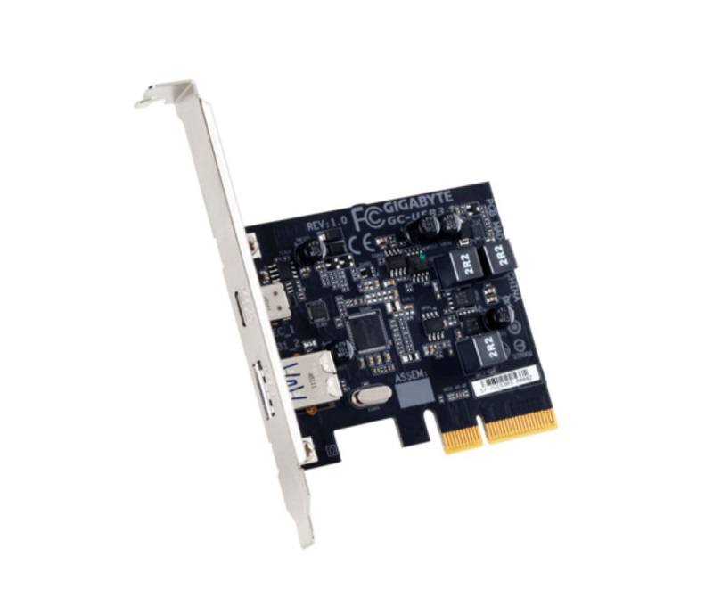 Tarjeta Gigabyte USB PCI-e de 2 Puertos, 1xUSB 3.1 y 1x USB tipo C