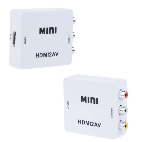 Convertidor de HDMI a RCA/AUDIO y VIDEO