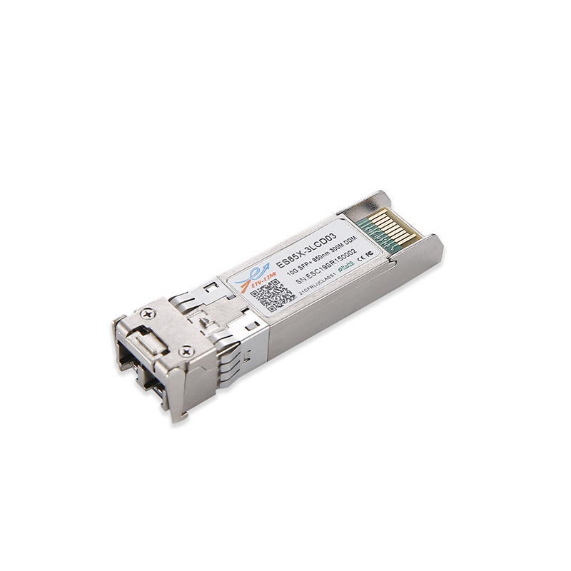 Modulo óptico ETU-LINK ES85X-3LID03, 10GE SFP Gigabit multimodo fibra dual 850nm 300m (Grado industrial)