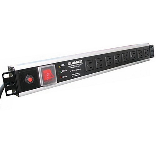 Regleta/PDU LanPro De 8 Salidas Para Rack