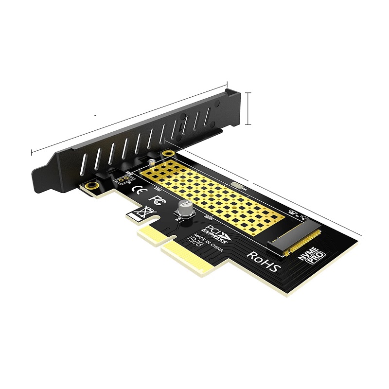 Tarjeta PCIE 4.0 JEYI SK4 para SSD M.2 NVMe, hasta 64Gbps