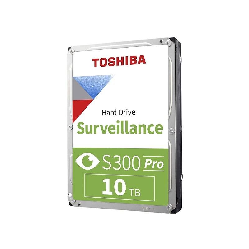 Disco duro Toshiba S300 PRO Surveillance de 10TB 3.5 7200RPM, 512MB