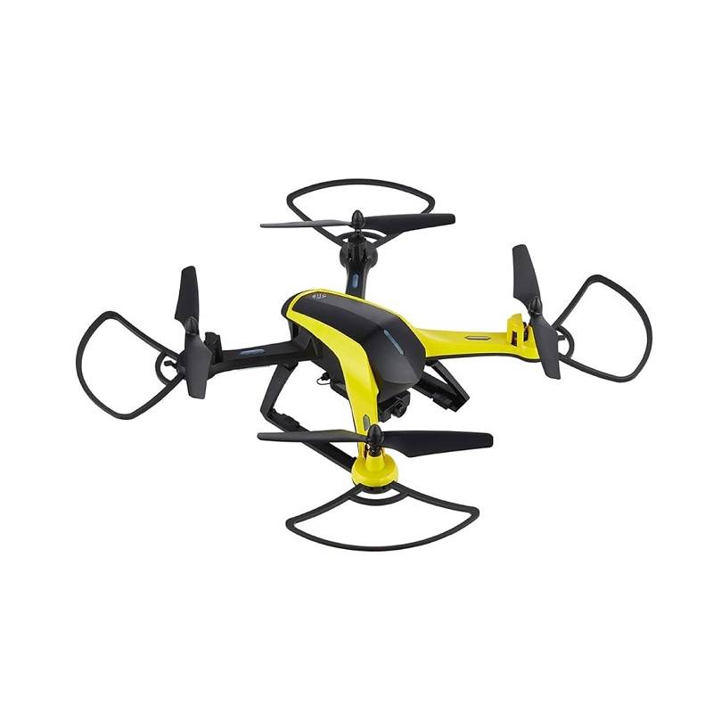 Drone Vivitar VTI Skytracker con GPS, DRC445-NOC, cámara HD 720P, hasta 15 Min máx de vuelo y con rango de hasta 1000 pies máx, color amarillo