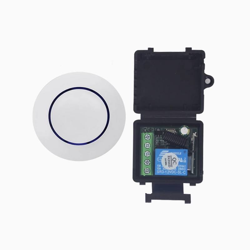 Kit modulador inalámbrico receptor de 1CH, (1 Control) 12V 10A