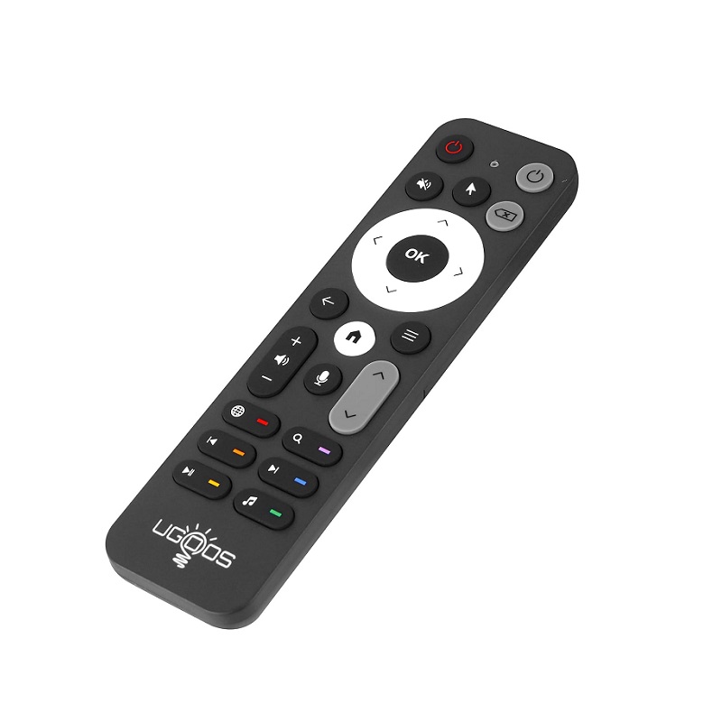 Control remoto Ugoos BT UR02, conexión infrarroja y Bluetooth, para TV Box, micrófono integrado