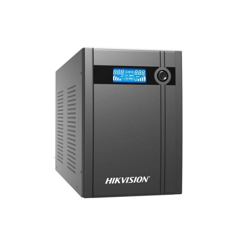Batería (UPS) Hikvision DS-UPS3000-X, 3000VA 1800W, 6 Salidas, 110V, Usa 4x 12V 9Ah, Negro.