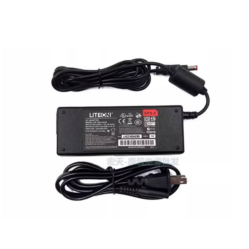 Adaptador de Corriente de 12V 5A LiteOn A1 5.5mm x 2.5mm, 60W