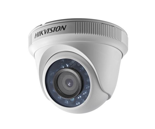 Camara Domo Hikvision TVI / AHD / CVI / CVBS, 2.8mm, 2MP 1080P, IR 20m, Indoor, Plástica