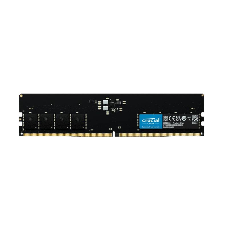 Memoria RAM DDR5 16GB, 5600MHz, CL46, 1.1V, UDIMM Crucial