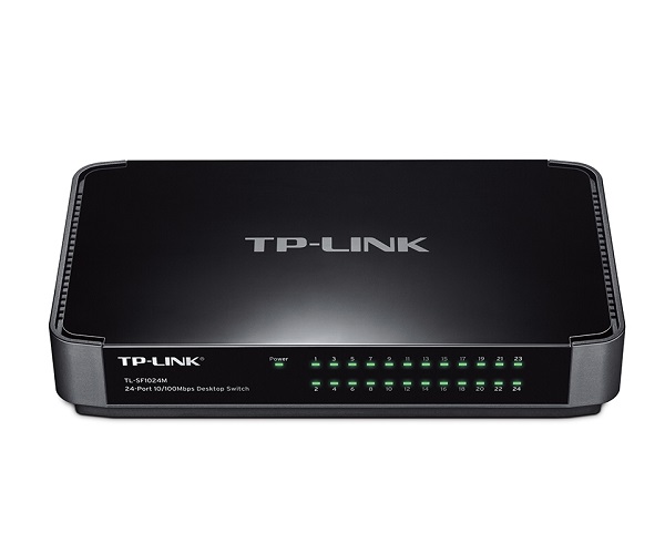 Switch TP-LINK TL-SF1024M de 24 Puertos, 10/100Mbps RJ45