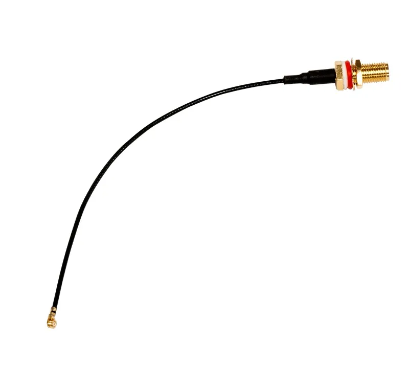 Cable de Extensión MIKRTIK ACSMAUFL, Pigtail de U.FL a SMA Hembra para wAP R (LTE)