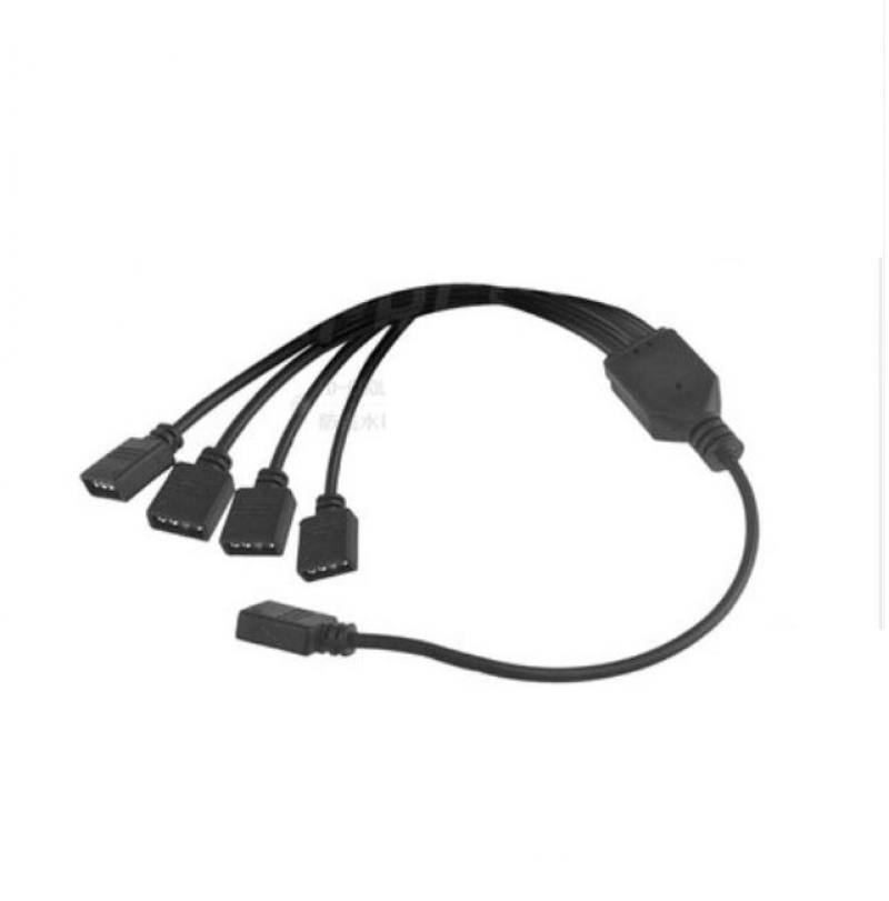 Splitter RGB de 4CH, 12V, AURA