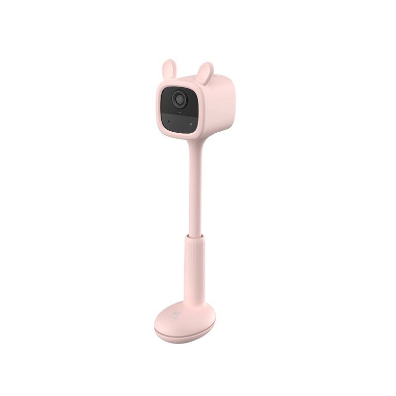 Cámara IP WiFi EZVIZ BM1 Rab, 2MP FHD, Visión Nocturna, batería 2000mAh, Audio Bidireccional, Micro SD Hasta 256GB, Rosa