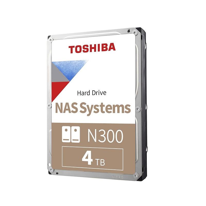 Disco duro Toshiba N300 de 4TB 3.5 7200RPM, 256MB, NAS