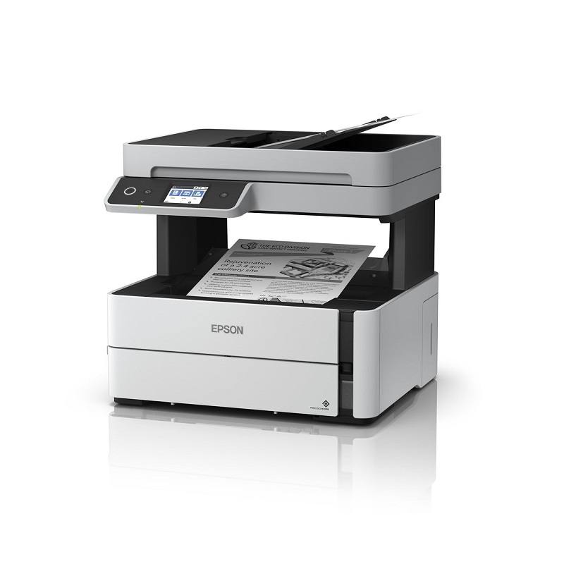 Impresora Epson EcoTank M3170, Multifuncional, Monocromática, Conexión Inalámbrica, con fax y ADF.