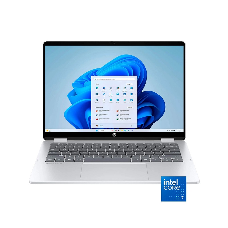 Laptop HP OmniBook 5 Flip, 14" FHD 2K Táctil, i7-150U, 16GB DDR5, 512GB SSD, Windows 11 Home, In