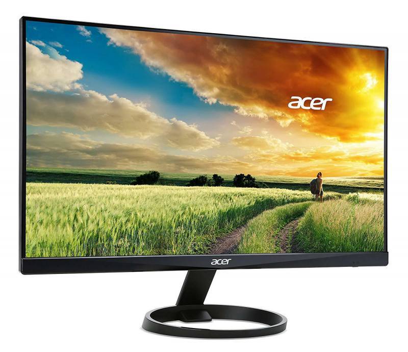 Monitor ACER R240HY, 23.8" Full HD LED 4ms HDMI DVI VGA (Black)