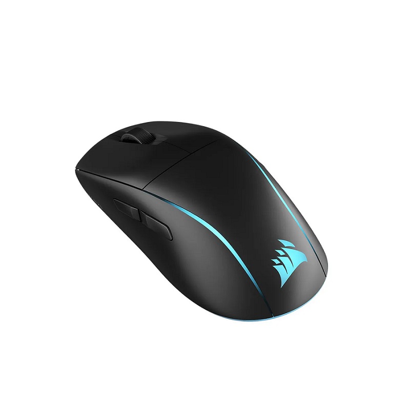 Raton Gaming CORSAIR M75 Inalambrico, RGB, 7 botones, 26,000 DPI, Color Negro