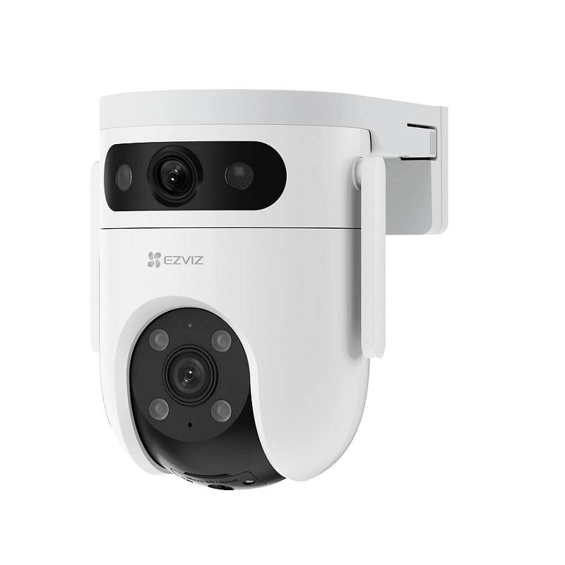 Cámara PT IP WiFi EZVIZ H9C Dual, 3MP 2K, 360° Angulo De Visión, Audio bidireccional, Visión Nocturna a color, MSD Hasta 512GB