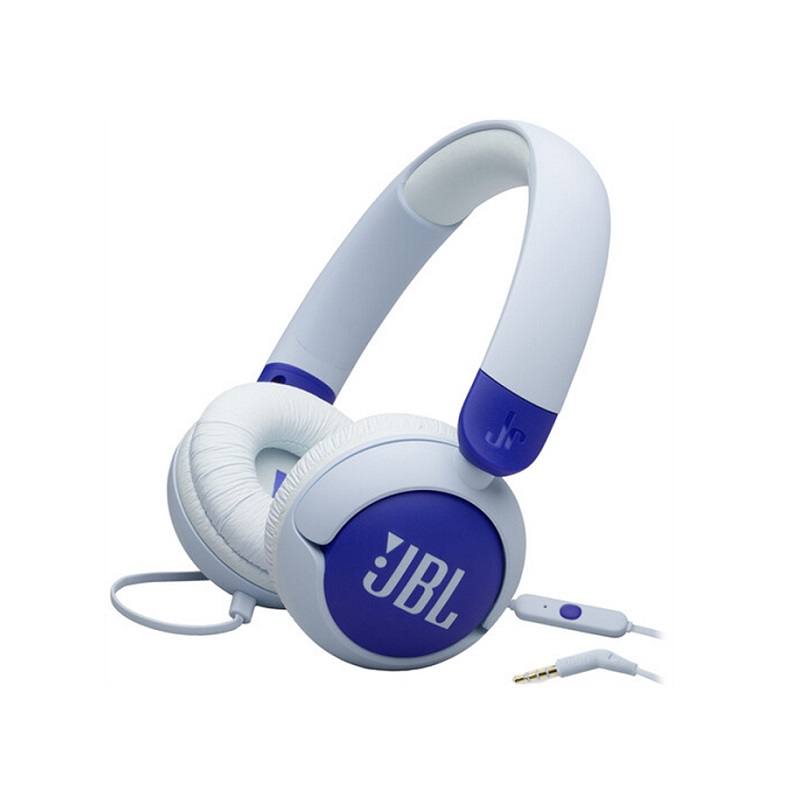 Headset JBL Junior 320, 85dB, conexión 3.5mm, Azul
