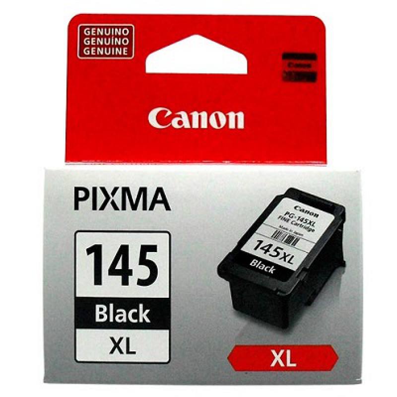 Cartucho de Tinta CANON 145XL Negra, de Rendimiento alto para impresoras PIXMA MG2410, MG2510