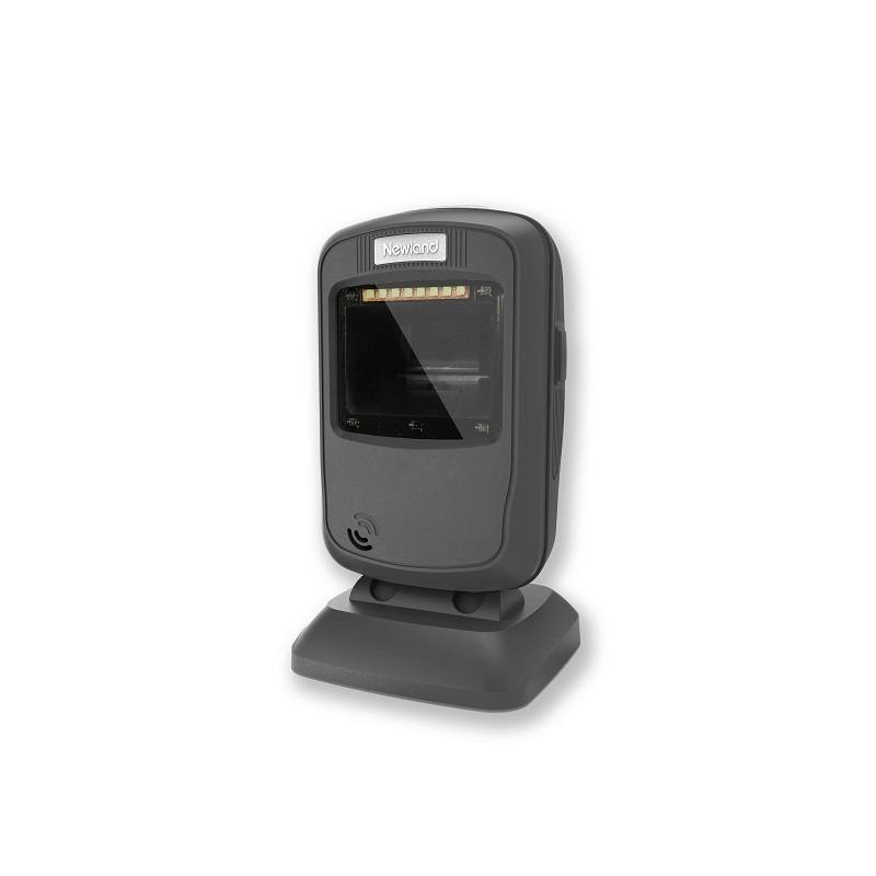 Lector de Codigo de Barra y QR NEWLAND FR4080 2D, formato escritorio, conexión USB 2.0, color Negro