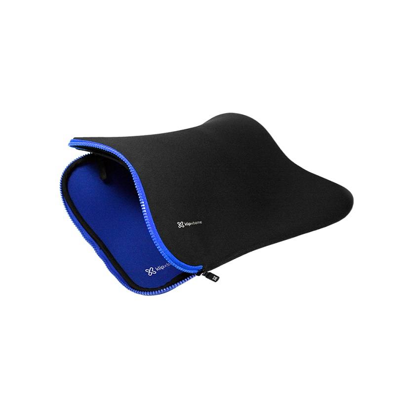 Funda KLIP XTREME para Portatil de hasta 15.6" , Azul y Negro reversible.