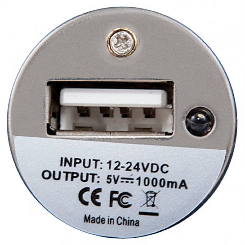 Adaptador USB Para Carro de 1 puerto sencillo