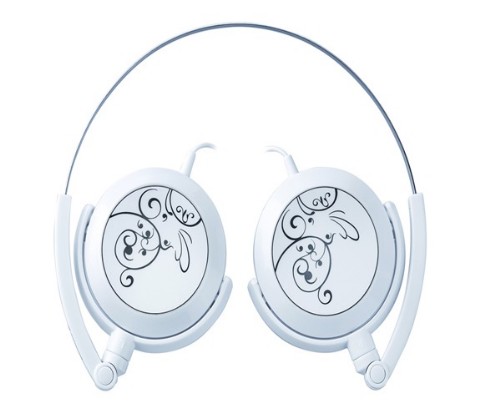Audifono Estereo GENIUS GHP-400F- Vincha Ajustable, con Rotacion / Blanco