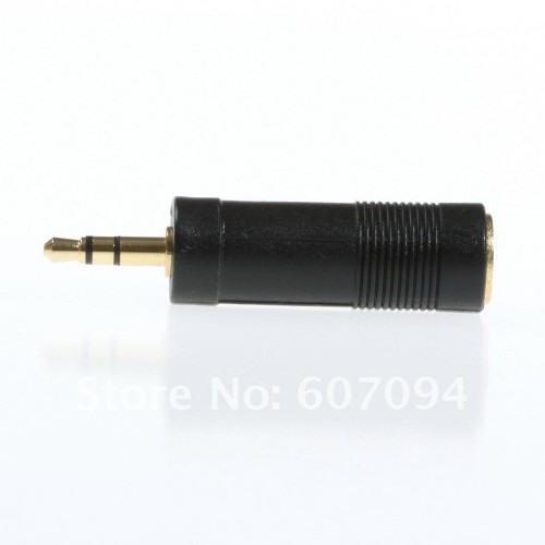 ADAPTADOR DE AUDIO - 3.5mm Macho A 1/4-1/8 ( 6.5MM) Hembra