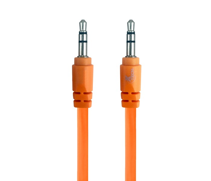 CABLE AUXILIAR DE AUDIO 3.5MM XTECH, 1M / 3 Pies, colores variados.