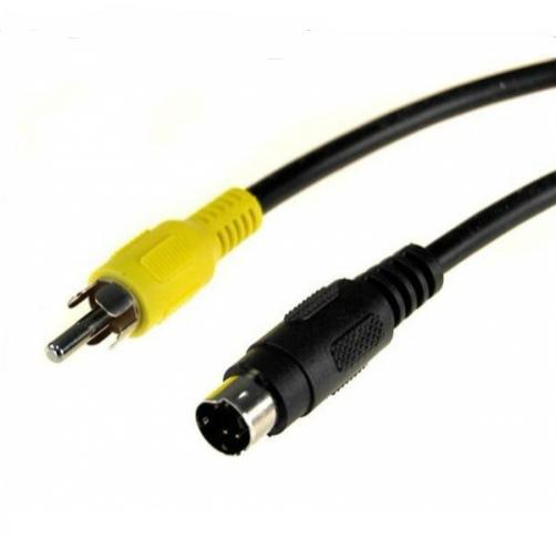 Cable S-Video Macho a RCA Macho de 1.5m / 5 Pies