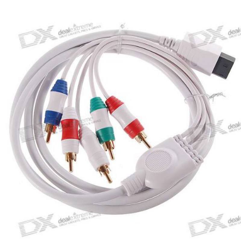 Cable de Audio y Video Componente para Wii Nintendo
