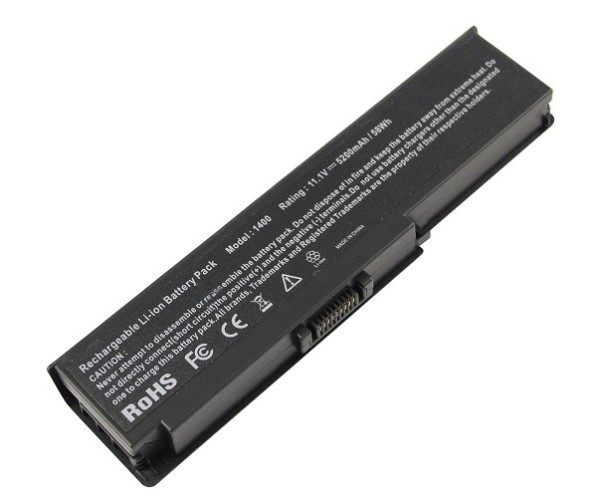 Bateria para Dell WW116 FT080 FT095 NB331 312-0543 312-0580 1400 1420