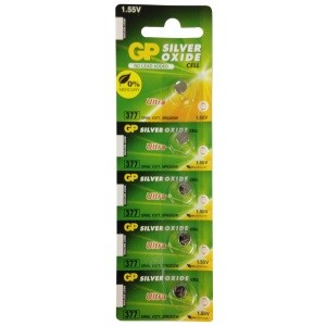 BATERIA GP 394 SILVER OXIDE CELL ULTRA , 1.55V