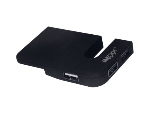 Base soporte celular + Multiplicador USB + OTG