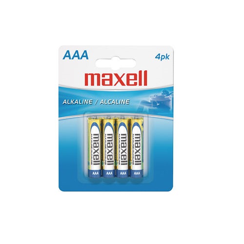 BATERÍA MAXELL LR03 4BP ALCALINA AAA 4PCS (723865LA)