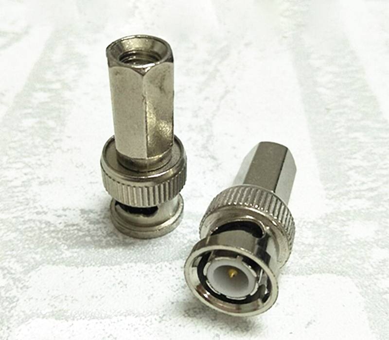 CONECTOR BNC A RG6 PARA CAMARAS DE VIGILANCIA