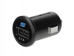 CARGADOR DE CARRO PARA CELULARES- USB, 2.1A, SOLIDMATE 500232,1PORT