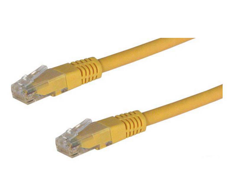 CABLE UTP CAT5E LANPRO - 2 METROS, AMARILLO,  24AWG, UNSHIELDED