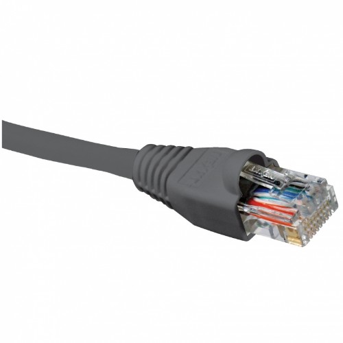 CABLE UTP CAT6 24AWG LANPRO - 0.5 METROS-GRIS