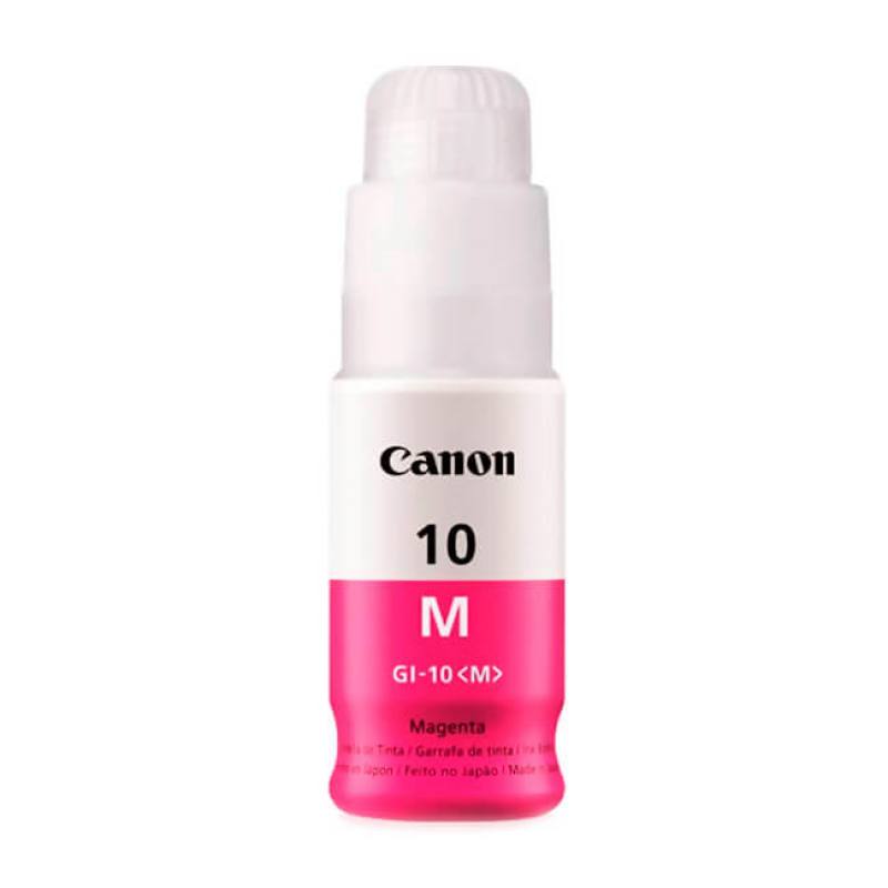 Botella de tinta Canon GI-10M Magenta 70ml, para PIXMA G5010, G5011, G6010, G601