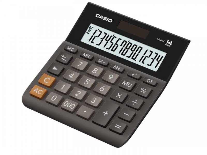 Calculadora de Escritorio Casio MH-14 de 14 dígitos