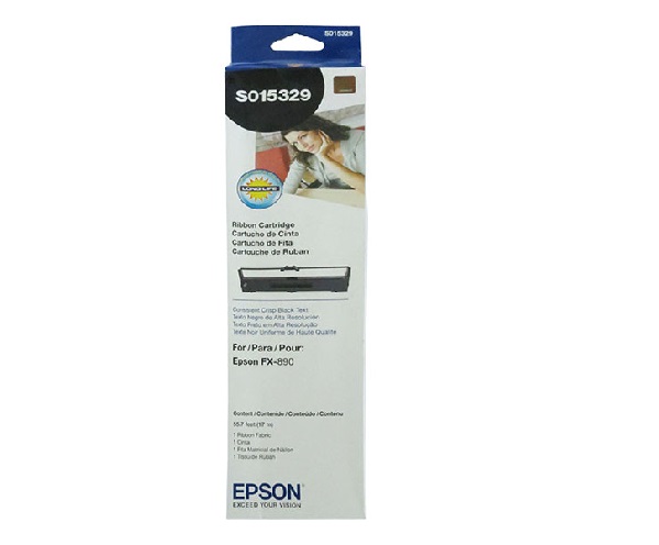 CINTA DE TINTA EPSON S015329 NEGRO PARA FX-890
