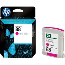 CARTUCHO DE TINTA HP No.88 MAGENTA - K550, K5400, K8600, L7480, L7550, L7580, L7590, L7650,L7680,L7750,L7780