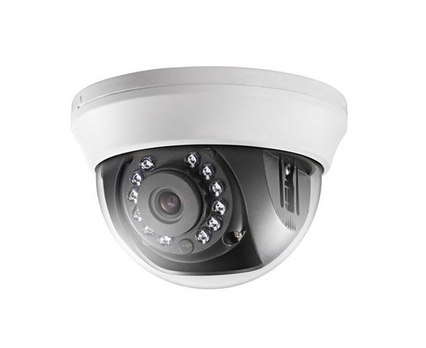 Cámara Domo Hikvision 4en1, 2.8mm, 1MP 720p, IR 20m, Indoor, Plástica