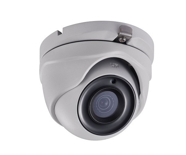 Camara Domo Hikvision TVI / AHD / CVI / CVBS, 2.8mm, 5MP 2K, IR 20m, Indoor, IP67 Weatherproof