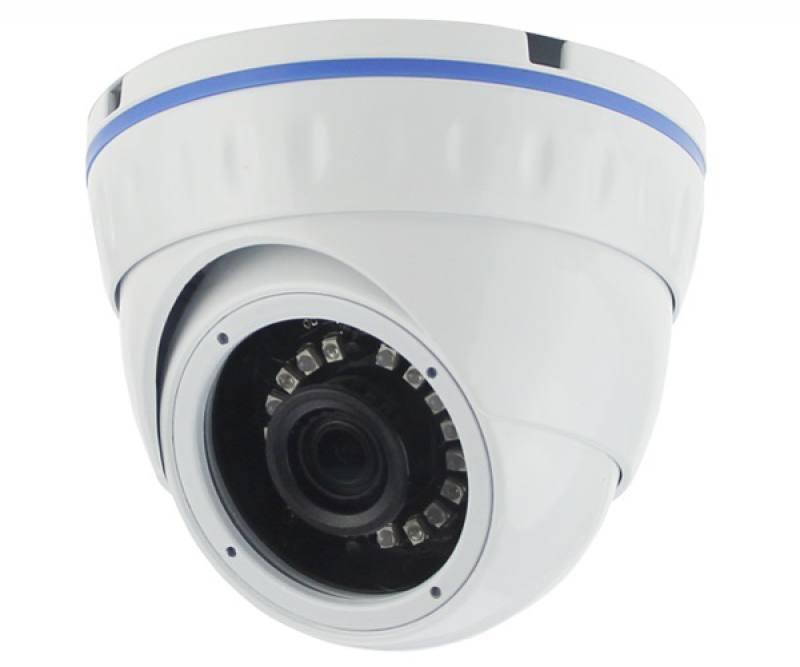 Weatherproof IR Dome IP Camera1/3" SONY 1.3MP CMOS Sensor 960P/720P@30fps, 6mm, ONVIF