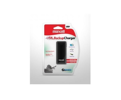 Cargador USB Portable de Bateria AA Maxell -Negro